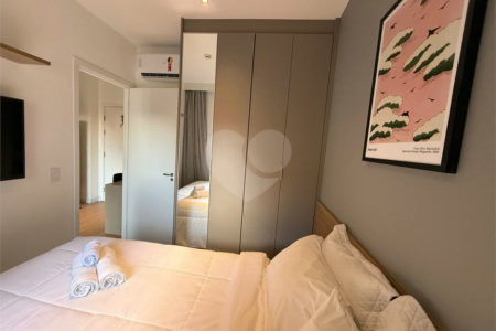 Studio HIS2 mobiliado 38m² na Liberdade, lazer completo, pronto para morar.