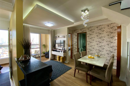 Apartamento Duplex no Edifício Lorenzo com 123m² e 2 quartos.