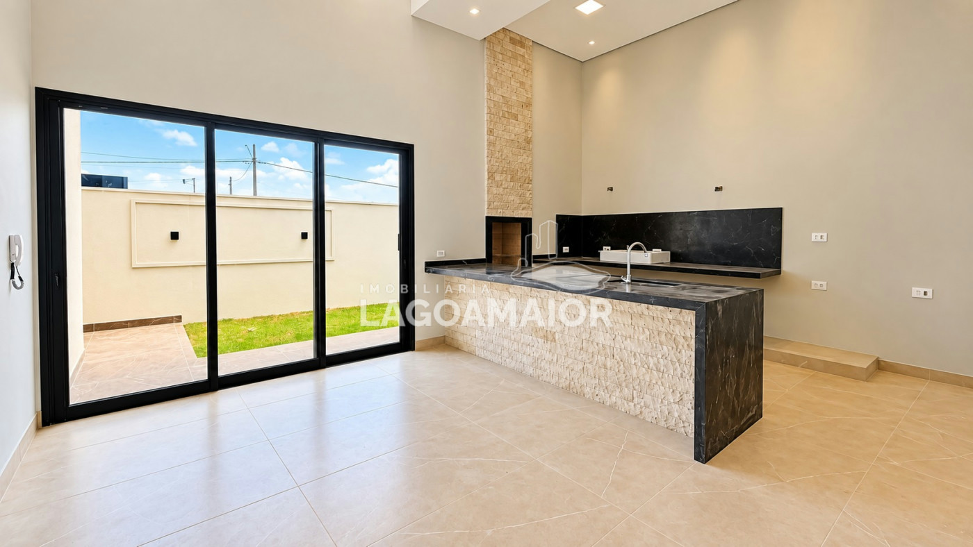 Casa à venda com 3 quartos, sendo 1 suíte, no condomínio Terra Ville, Três Lagoas - MS
