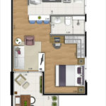 Apartamento à venda com 1 quarto e 1 vaga próximo a USP