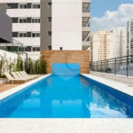 Studio mobiliado, a venda com 27m² - Lazer completo