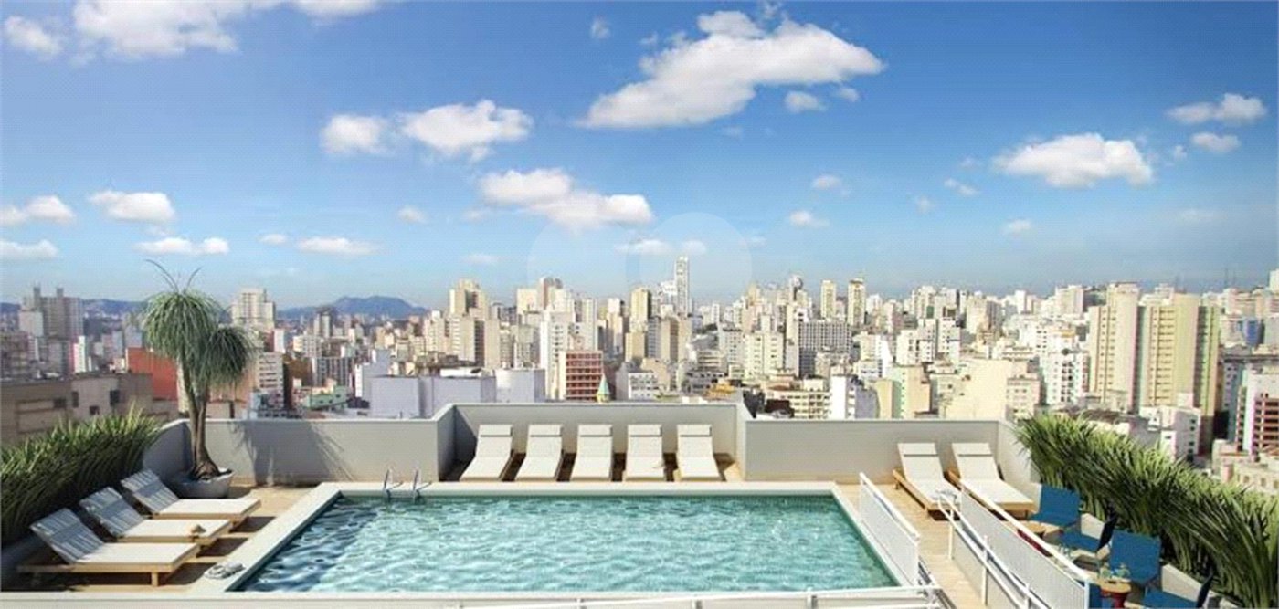 Apartamento tipo Studio com 36m na região central de São Paulo - SP.
