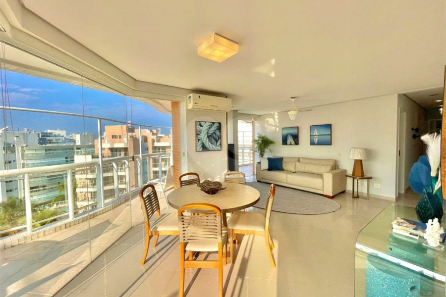 Apartamento à venda com 4 suítes em Riviera de São Lourenço, Bertioga, SP