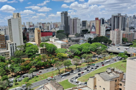 Apartamento à Venda na Bela Vista com 40 m2 de 1 Suíte em Andar Alto