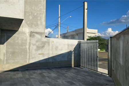 Lindo Sobrado Moderno duas Suítes Á/ C de 80m² Terreno de 150m² no Jd Jaraguá em Atibaia - SP