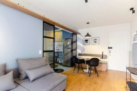 Apartamento para alugar com 1 quarto em Itaim Bibi, São Paulo - SP