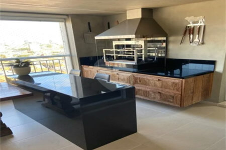 Apartamento à venda Mooca, 149m², andar alto, 3 suítes, 2 vagas, varanda gourmet, porteira fechada