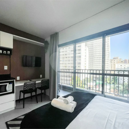 Apartamento Studio - Bela Vista - Centro - 1 Quarto - Venda / Compra