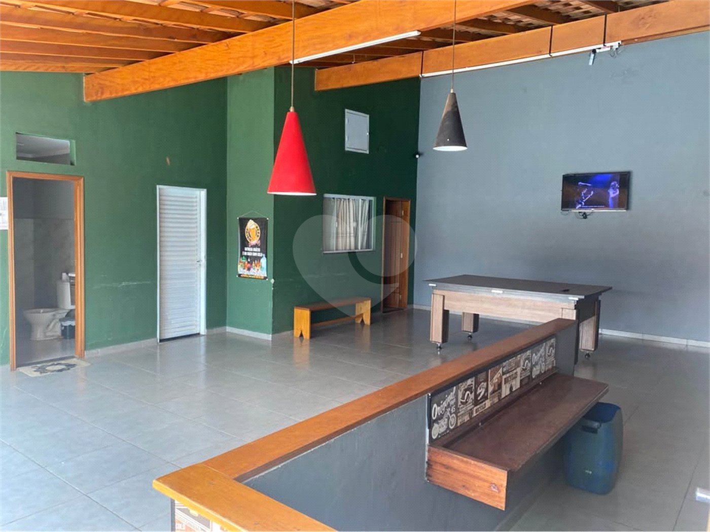 Área de lazer no residencial Arcoville