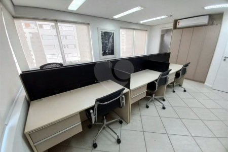 Sala comercial mobiliada para locação no Paraíso