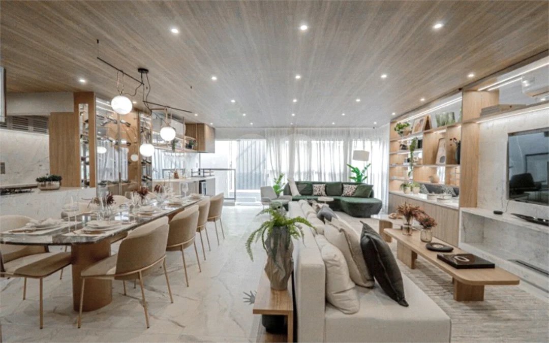 Apartamento Novo, 149m na Vila Clementino - Vista para o Ibirapuera