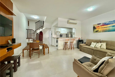 Apartamento Duplex bem localizado com 3 Quartos à venda, 120m² - Enseada, Guarujá - SP