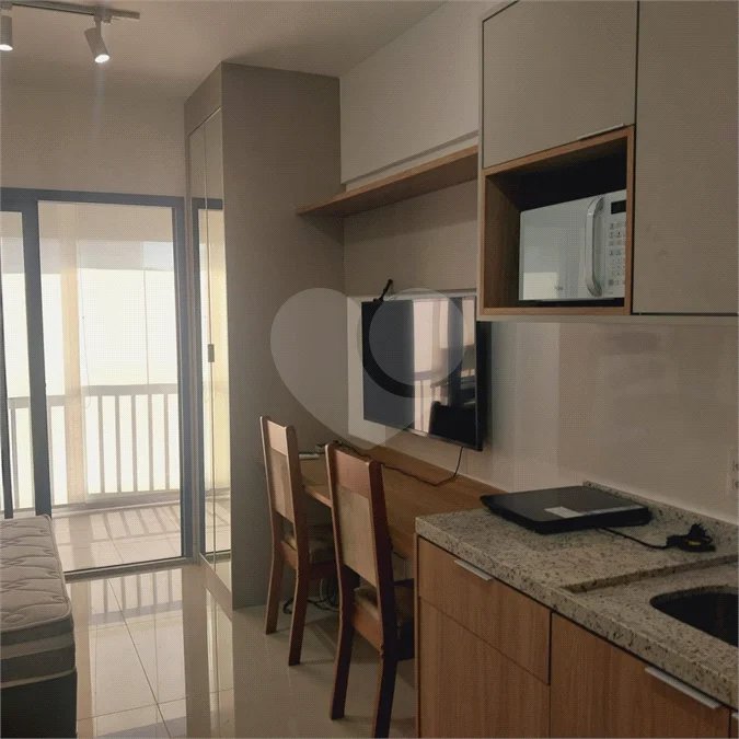 Studio à venda no Paraíso mobiliado 25 metros quadrados