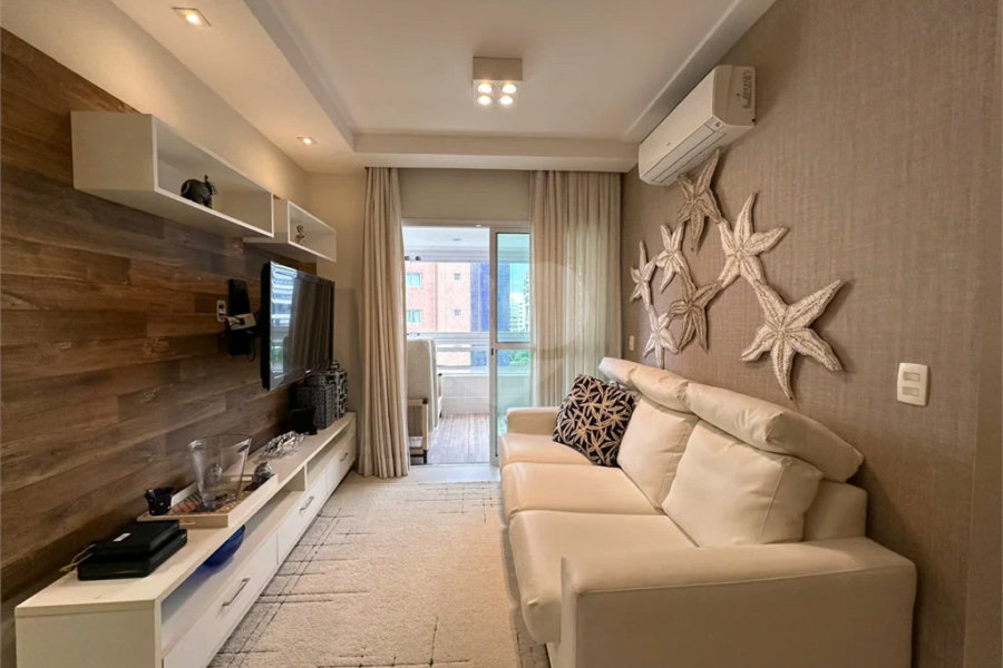 Apartamento à venda com 3 quartos, sendo 2 suítes,  em Riviera de São Lourenço, Bertioga, SP