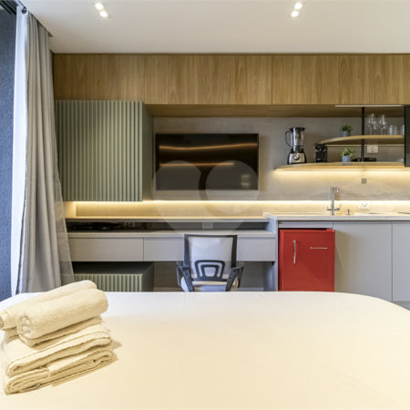 Apartamento com 24m² próximo a avenida Paulista e Metrô Consolação.