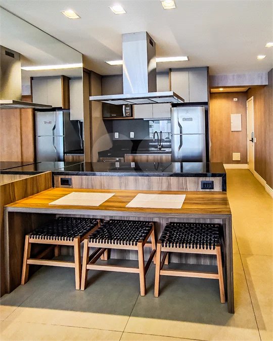 Apartamento totalmente mobiliado com ar-condicionado localizado no coração do Brooklin!!!