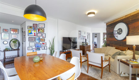 Apartamento à venda com 4 quartos, sendo 3 suítes,  em Jardim Monte Kemel, São Paulo, SP