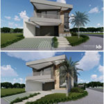 Casa em construção com 3 suítes no Condomínio Damha 2, na cidade de Piracicaba - SP.