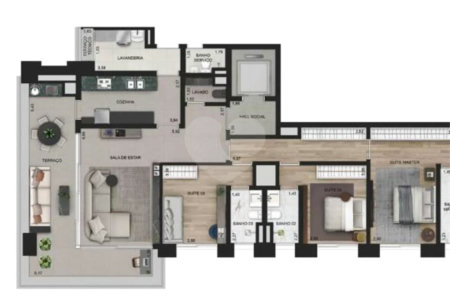 Apartamento para venda no Itaim - São Paulo