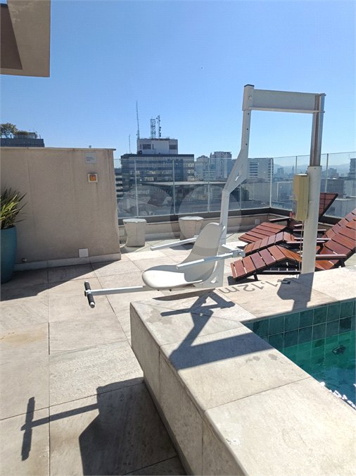 Apartamento de 23 m² com 1 suíte no Paraíso