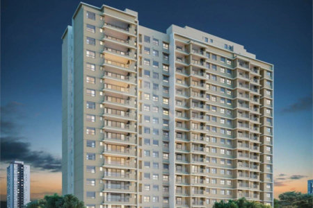 Apartamento novo com 02 Dormitórios e uma Suíte.