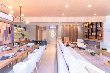 Apartamento novo com 129m² na Mooca com 2 suítes e 2 vagas.
