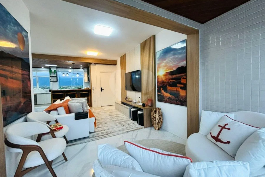 Apartamento à venda com 3 quartos, sendo 2 suítes, em Riviera de São Lourenço, Bertioga, SP