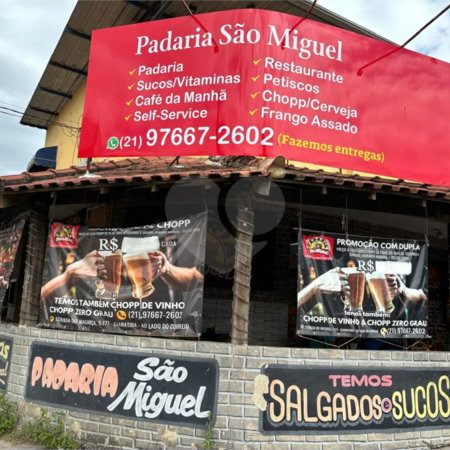Ponto Comercial à venda, Padaria de 280m² - Estrada do Magarça - Guaratiba