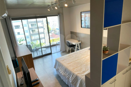 Apartamento à venda com 35m², 1 quarto e 1 vaga