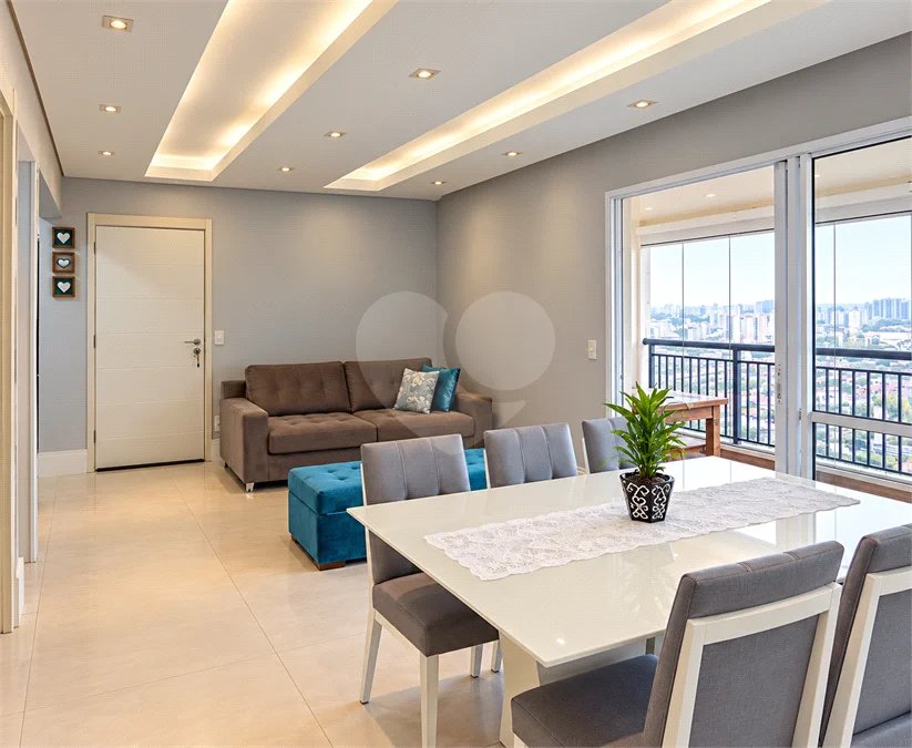 Apartamento mobiliado de 106 m² no Centro de São Bernardo, com 3 dormitórios, suíte, 3 vagas, vista livre e condomínio com lazer completo.