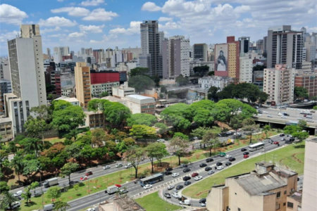 Apartamento á Venda de 1 Dormitório com Varanda na Bela Vista em São Paulo- R$ 745.000