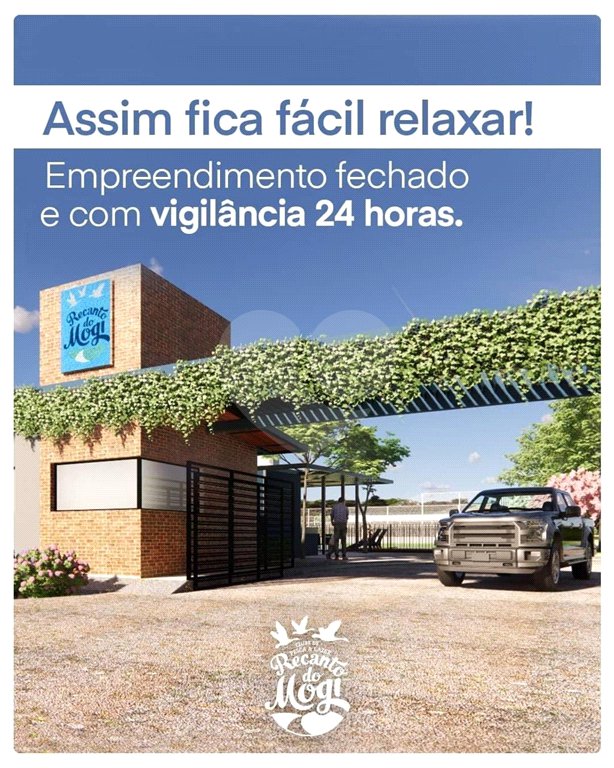 Terrenos para venda no Recanto do Mogi