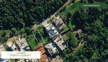 Terreno à venda em Condomínio Porto Atibaia, Atibaia, SP