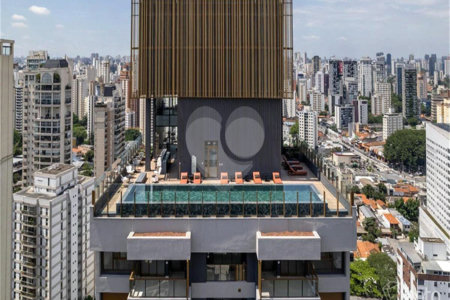 Maravilhoso Studio na Vila Nova Conceição, totalmente mobiliado 26 m2, 1 dormitório, 1 vaga