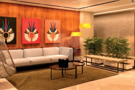 Apartamento novo com 1 dormitório com lazer completo