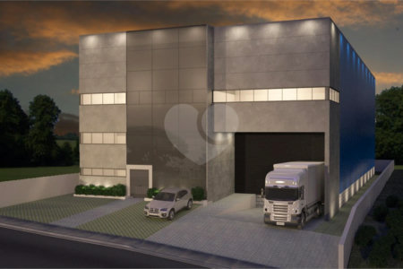 Galpão industrial com renda à venda em Cotia