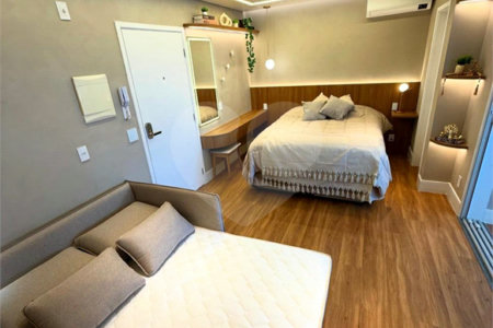 Apartamento com 35m², 1 dormitório, à venda na Bela Vista
