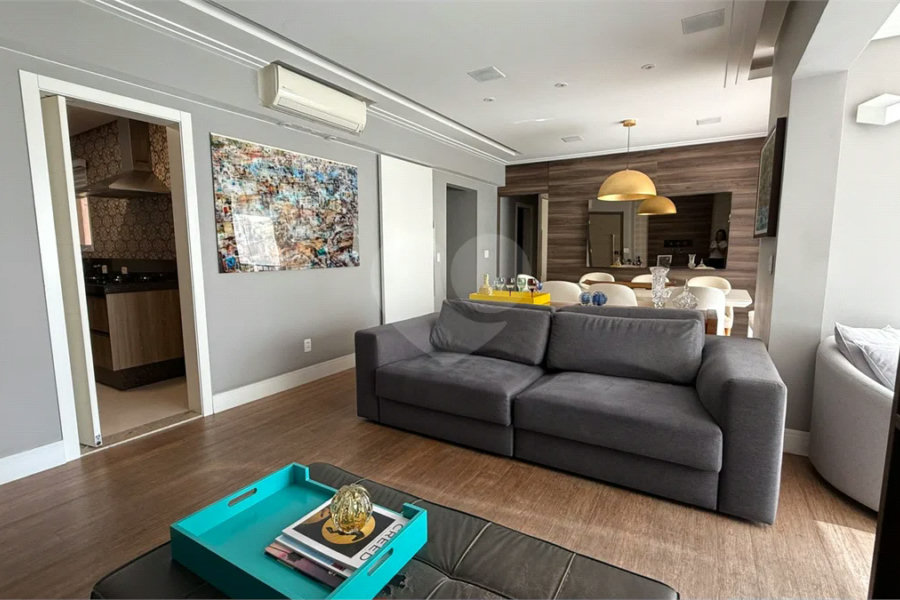 Apartamento totalmente mobiliado, com 02 suítes, 2 vagas de garagem 112m² a venda Vila Mascote.