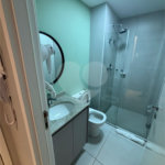 Studio mobiliado em andar alto com lazer completo em Indianópolis