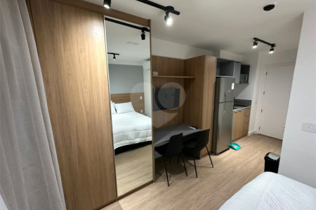 Studio mobiliado na Bela Vista – Oportunidade para investidores