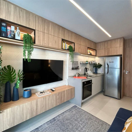 Apartamento 1 dorm. - 36,15 m2 em Perdizes, a 50 metros da PUC