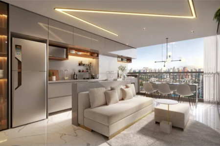 Side Barra Funda | 41,48 m² | 2 dormitórios | Vaga para moto