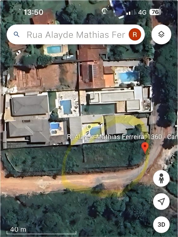 Terreno à Venda com 583m² em Atibaia/SP.