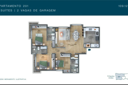 Apartamento 3 suítes em Gramado-RS. Ótima oportunidade para investimento!