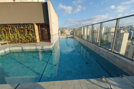 Studio Mobiliado na República – 22m² com Varanda