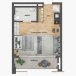 STUDIO NA VILA CLEMENTINO 32 m