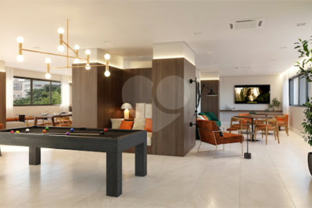 Apartamento mobiliado para alugar em Moema, em condomínio-clube