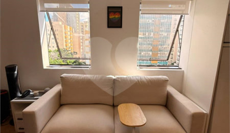 Flat à venda com 1 quarto em Consolação, São Paulo, SP