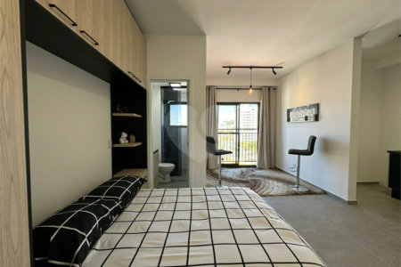 STUDIO SEMI MOBILIADO PARA VENDA OU LOCAÇÃO EM ATIBAIA