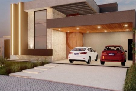 Casa Térrea em Construção - Condomínio Damha IV